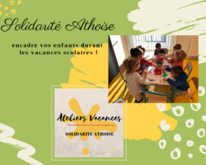 ateliers vacances stage enfants